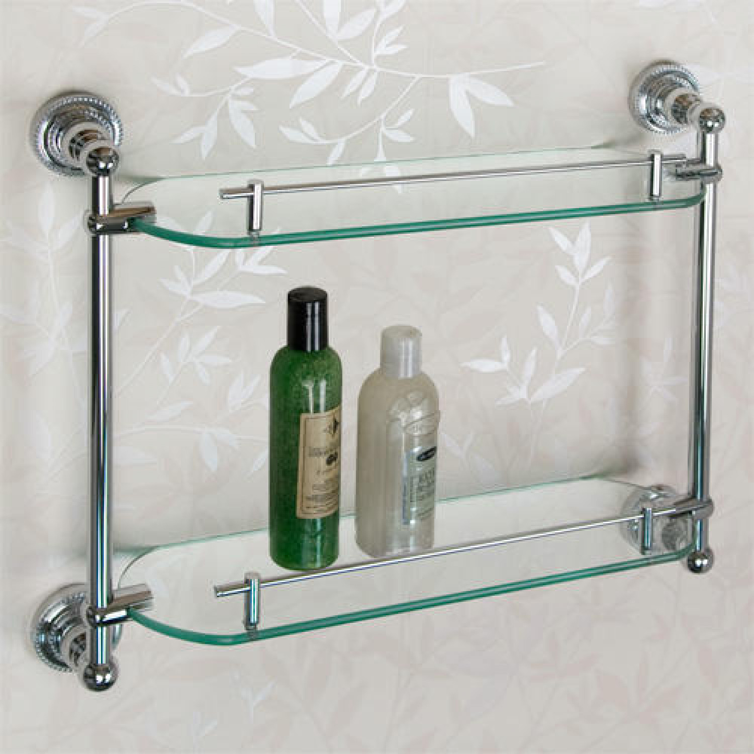 Best ideas about Glass Bathroom Shelves
. Save or Pin Farber Tempered Glass Shelf Two Shelves Bathroom Now.