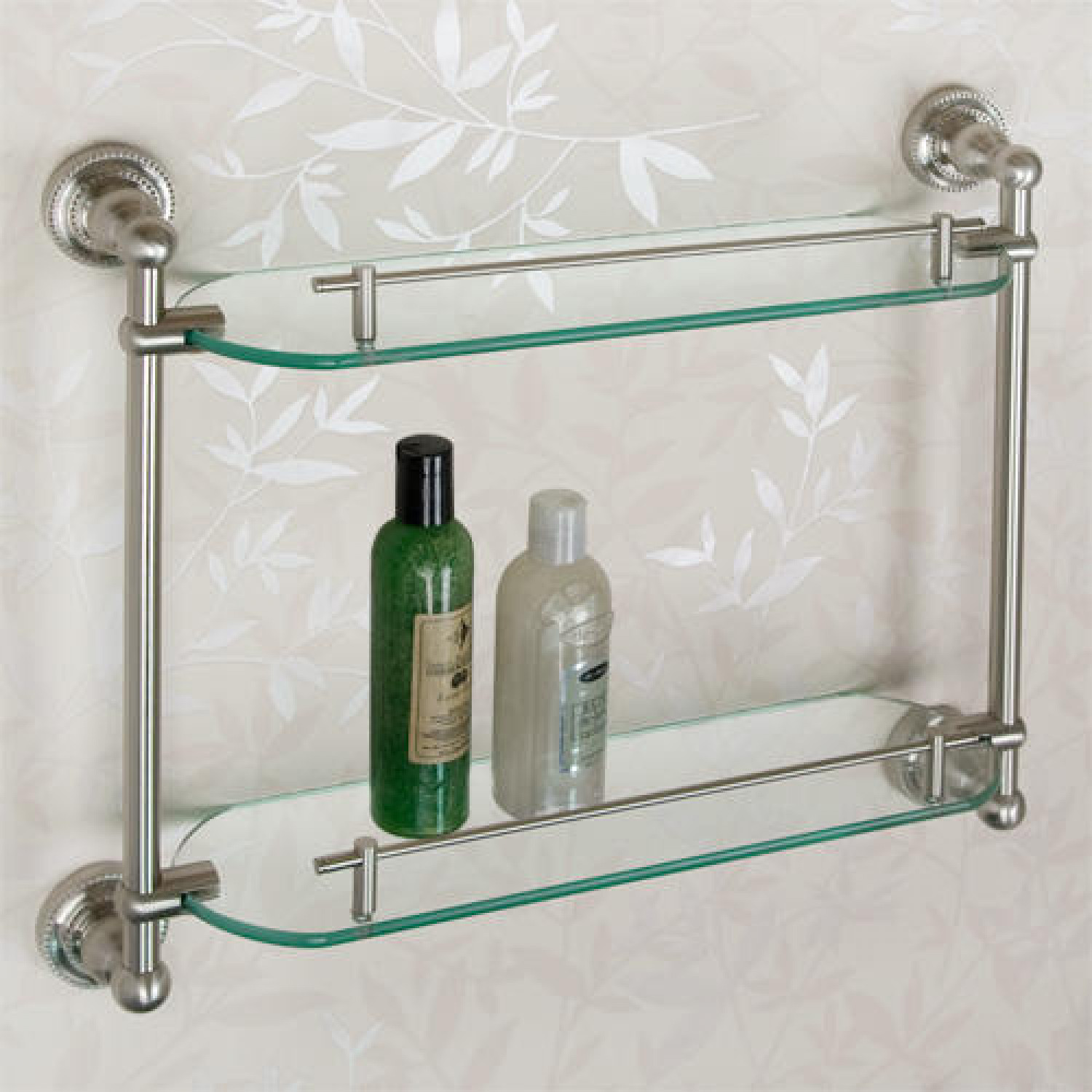 Best ideas about Glass Bathroom Shelves
. Save or Pin Farber Tempered Glass Shelf Two Shelves Bathroom Now.