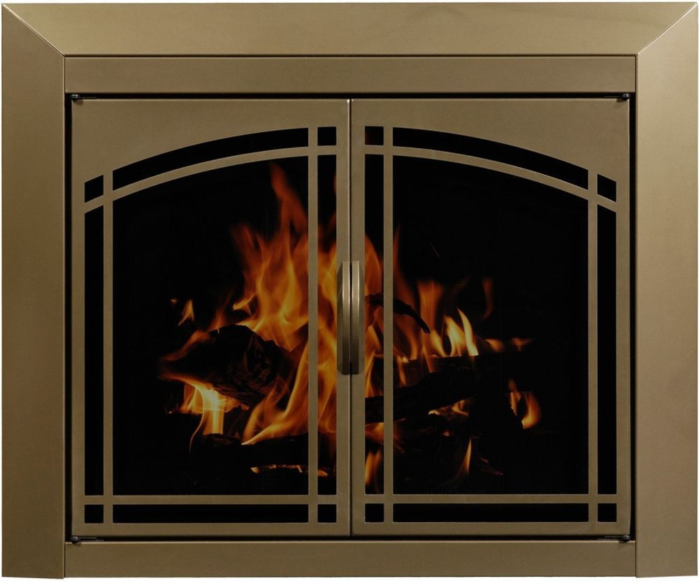 Best ideas about Glass Doors For Fireplace
. Save or Pin Residential Retreat Glass Fireplace Door Fairmont Arched Now.