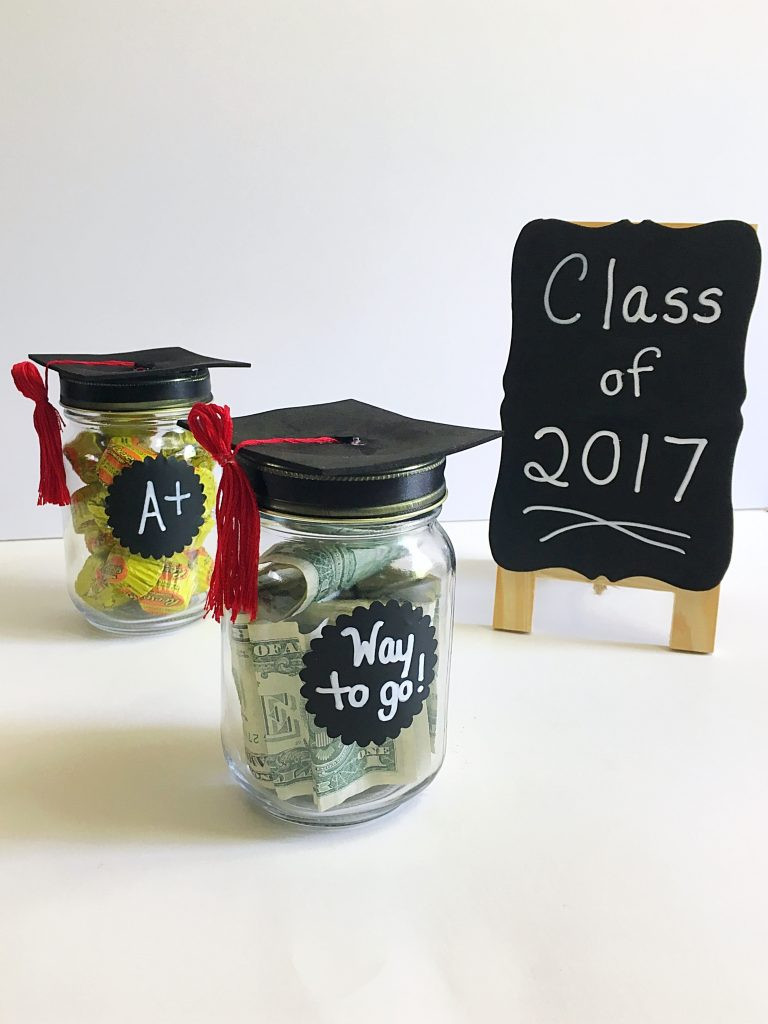 Best ideas about Graduation Gift Ideas For Him
. Save or Pin DIY Adorable Graduation Cap Mason Jars Kindly Unspoken Now.