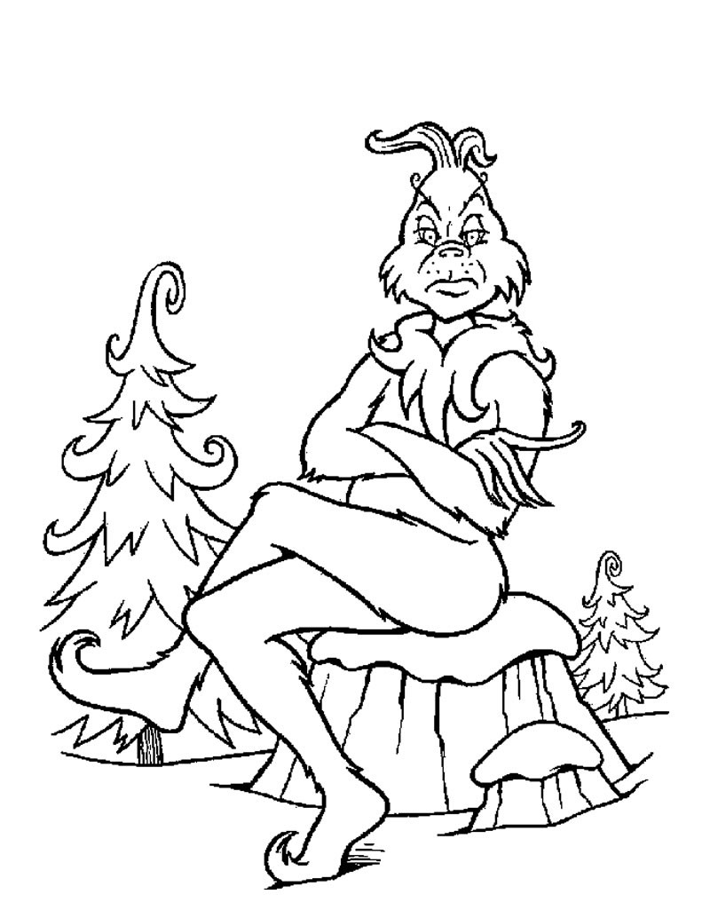 Best ideas about Grinch Free Coloring Pages
. Save or Pin Free Printable Grinch Coloring Pages For Kids Now.