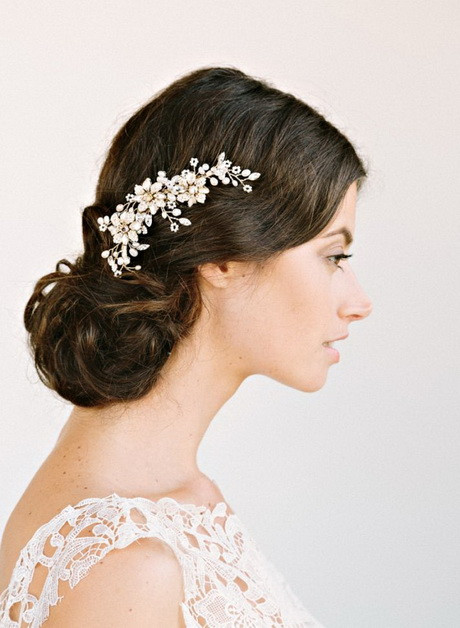 Best ideas about Hairstyle Accessories Wedding
. Save or Pin Bridal hairstyles with accessories Now.