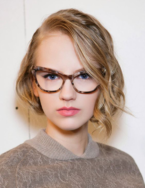 Best ideas about Hairstyle For Women With Glasses
. Save or Pin 20 Best Hairstyles for Women with Glasses Now.