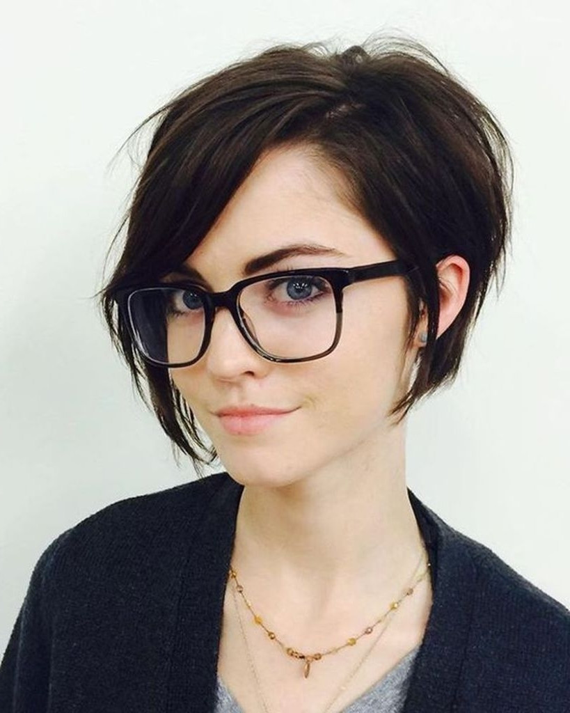 Best ideas about Hairstyle For Women With Glasses
. Save or Pin 2019 Best of Pixie Hairstyles With Glasses Now.