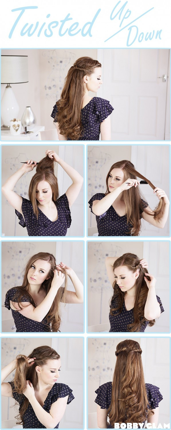 Best ideas about Hairstyle Tutorial For Long Hair
. Save or Pin 14 DIY Hairstyles For Long Hair Now.