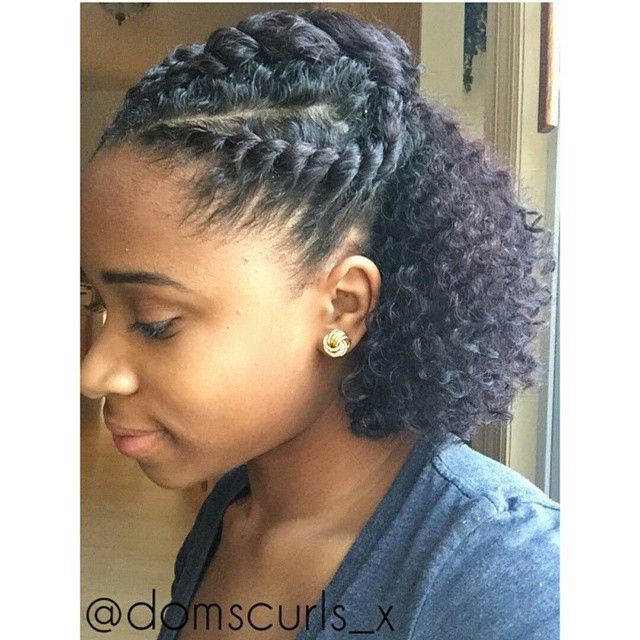 Best ideas about Hairstyles For Medium Length Natural Hair
. Save or Pin 5 Minute Hairstyles For Short Natural Hair HairStyles Now.