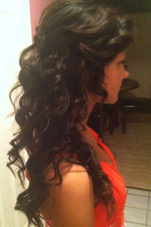 Best ideas about Half Up Curly Hairstyle
. Save or Pin Half Up Half Down Curly Hair Now.