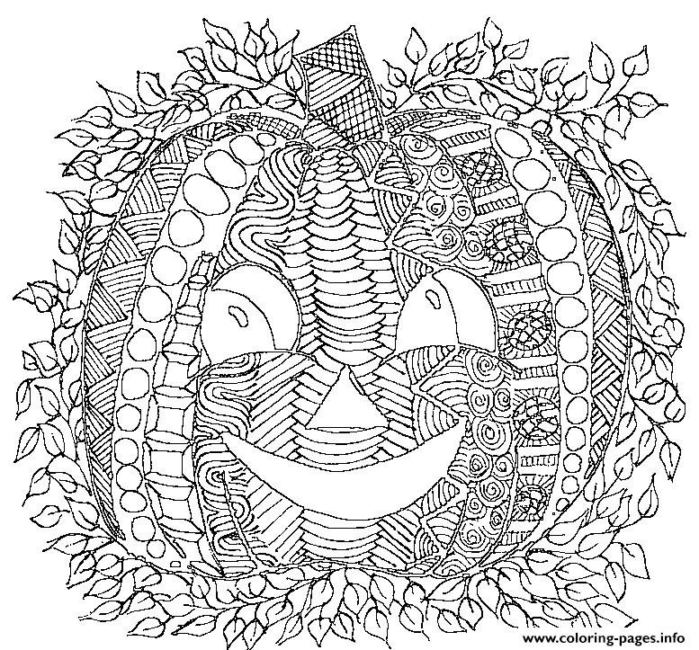 Best ideas about Halloween Coloring Pages For Adults
. Save or Pin Pumpkin Smile Adult Halloween Coloring Pages Printable Now.