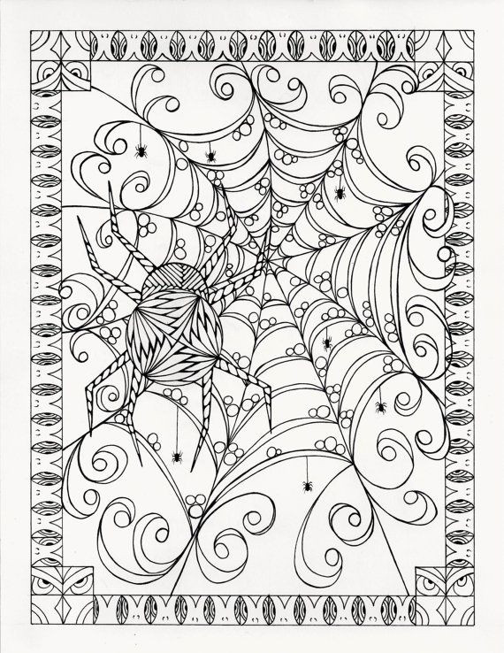 Best ideas about Halloween Coloring Pages For Adults
. Save or Pin Coloring Sheets For Adults Patterns For Halloween 99 Now.