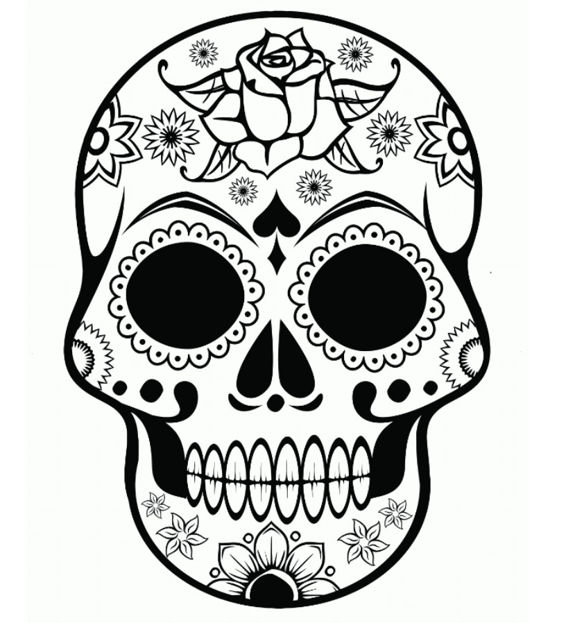 Best ideas about Halloween Coloring Pages For Teens Sugar Skull
. Save or Pin Print & Download Sugar Skull Coloring Pages to Have Now.
