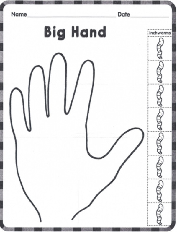 Best ideas about Hand Preschool Coloring Sheets
. Save or Pin Big Hand Now.