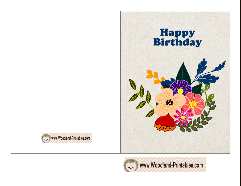 Best ideas about Happy Birthday Card Printable
. Save or Pin Free Printable Woodland Birthday Cards Now.