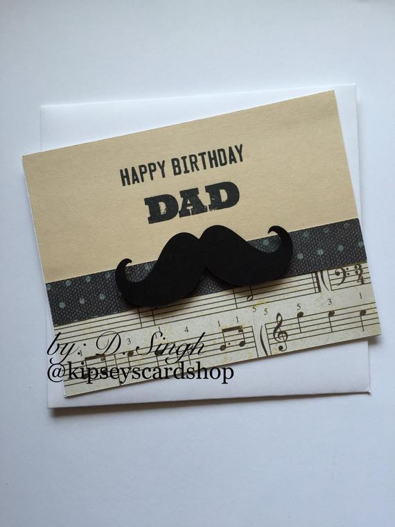 Best ideas about Happy Birthday Daddy Gifts
. Save or Pin Happy Birthday Dad Masculine Card Handmade Card for Dad Now.