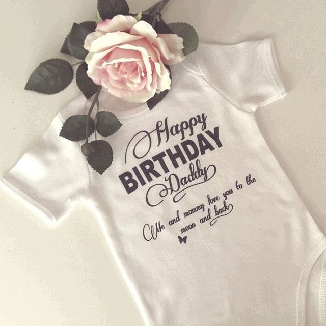 Best ideas about Happy Birthday Daddy Gifts
. Save or Pin Happy Birthday Daddy bodysuit Now.