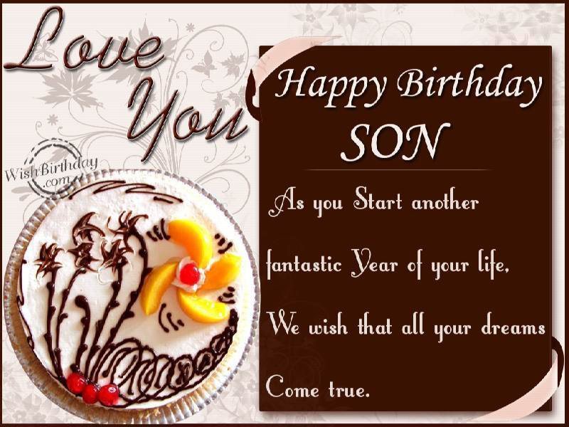 Best ideas about Happy Birthday Son Images And Quotes
. Save or Pin Happy Birthday Son Quotes QuotesGram Now.