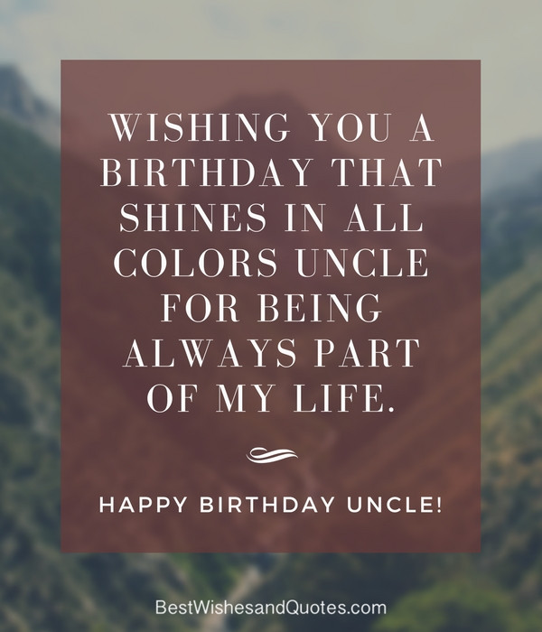 Best ideas about Happy Birthday Uncle Quotes
. Save or Pin Happy Birthday Uncle 36 Quotes to Wish Your Uncle the Now.