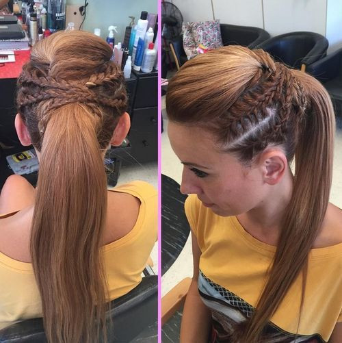 Best ideas about High Ponytail Braid Hairstyles
. Save or Pin 19 Pretty Ways to Try French Braid Ponytails Pretty Designs Now.