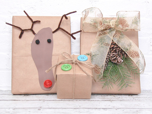 Best ideas about Holiday Gift Bag Ideas
. Save or Pin Brown Paper Bag Gift Wrap Ideas and Tutorials for Christmas Now.