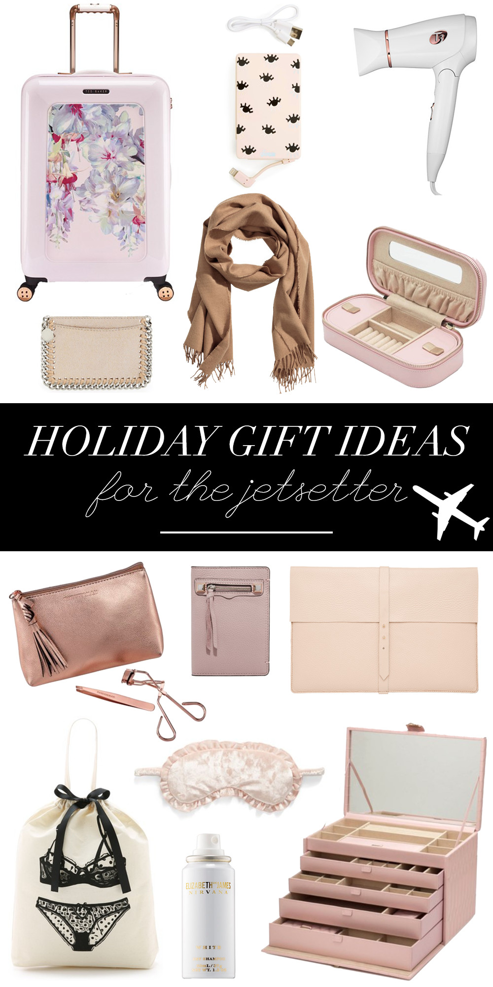 Best ideas about Holiday Gift Ideas For Her
. Save or Pin Holiday Gift Ideas For The Jetsetter Money Can Buy Lipstick Now.