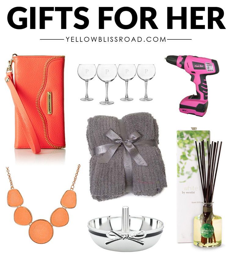 Best ideas about Holiday Gift Ideas For Her
. Save or Pin Christmas Gift Ideas for Her Gifts for Women Now.