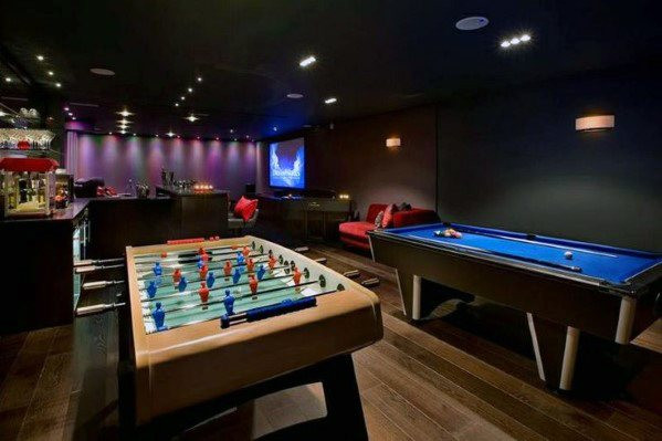 Best ideas about Home Game Room
. Save or Pin 50 Gaming Man Cave Design Ideas For Men Manly Home Retreats Now.