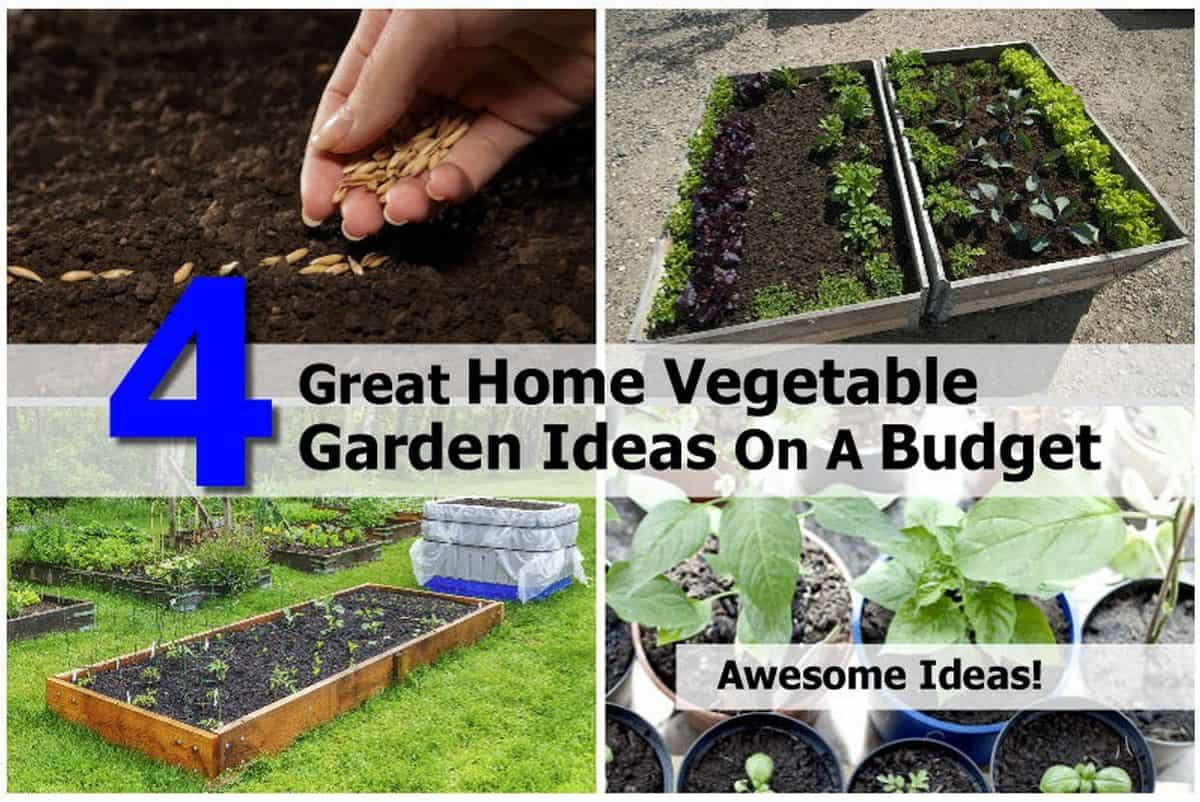 Best ideas about Home Vegetable Garden Ideas
. Save or Pin 4 Great Home Ve able Garden Ideas A Bud Now.