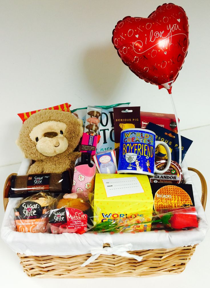 Best ideas about Homemade Gift Basket Ideas For Boyfriend
. Save or Pin Valentines Day Baskets For Him – Quotes & Wishes for Now.