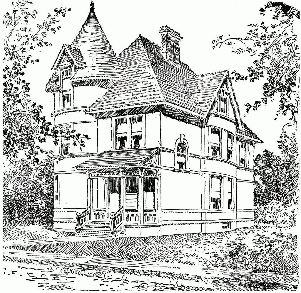 Best ideas about House Coloring Pages For Adults
. Save or Pin Victorian House Coloring Pages Coloring Home Now.