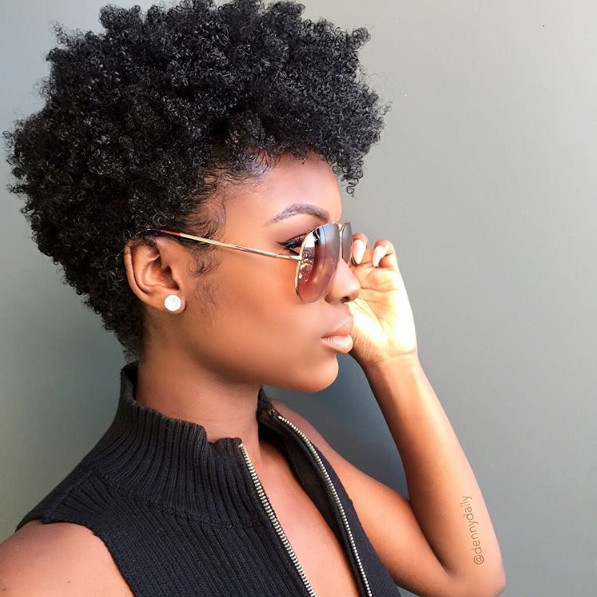 Best ideas about How To Cut Natural Hair
. Save or Pin InstaFeature Tapered cut on natural hair – dennydaily Now.