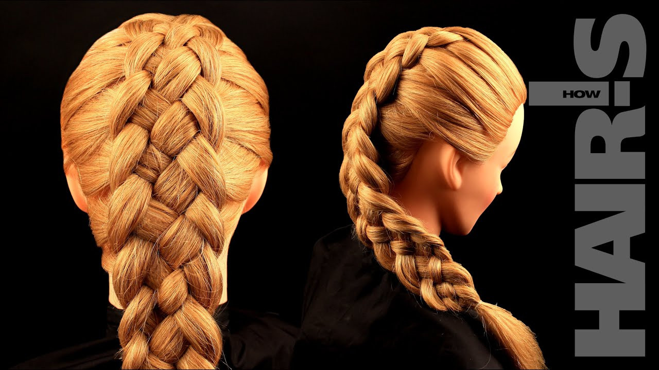 Best ideas about How To Do Hairstyles
. Save or Pin How to do a five strand French braid hairstyle video Now.