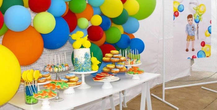 Best ideas about Idea For Kids Birthday Party
. Save or Pin Kara s Party Ideas Colorful Balloon Birthday Party Now.