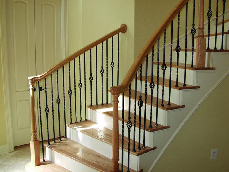 Best ideas about Indoor Stair Railing Kits Home Depot
. Save or Pin Stair Banisters Types — Railing Stairs And Kitchen Design Now.