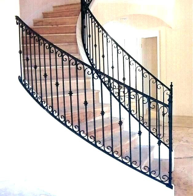 Best ideas about Indoor Stair Railing Kits Home Depot
. Save or Pin Metal Stair Railing Indoor Wrought Iron Stair Railings Now.