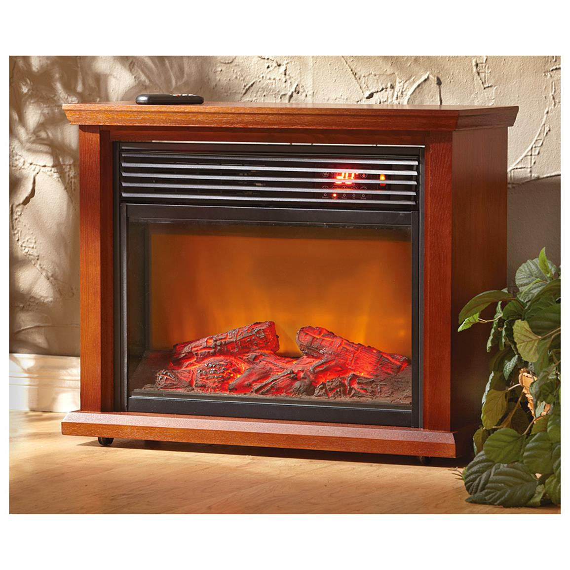 Best ideas about Infrared Fireplace Heater
. Save or Pin Infrared Fireplace With Mantel Home Heaters at Now.