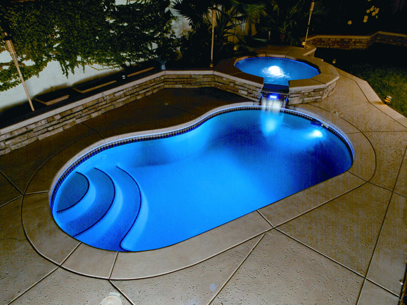 Best ideas about Inground Pool Lights For Existing Pool
. Save or Pin Viking Fiberglass Inground Swimming Pool Lighting Now.