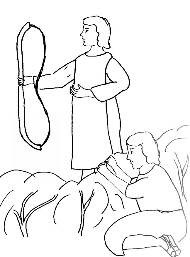 Best ideas about Jonathan And David Preschool Coloring Sheets
. Save or Pin Bible Story Coloring Page for David and Jonathan Now.