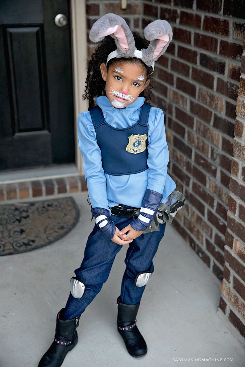 Best ideas about Judy Hopps Costume DIY
. Save or Pin Here s A Fun DIY Zootopia Family Halloween Costume Idea Now.
