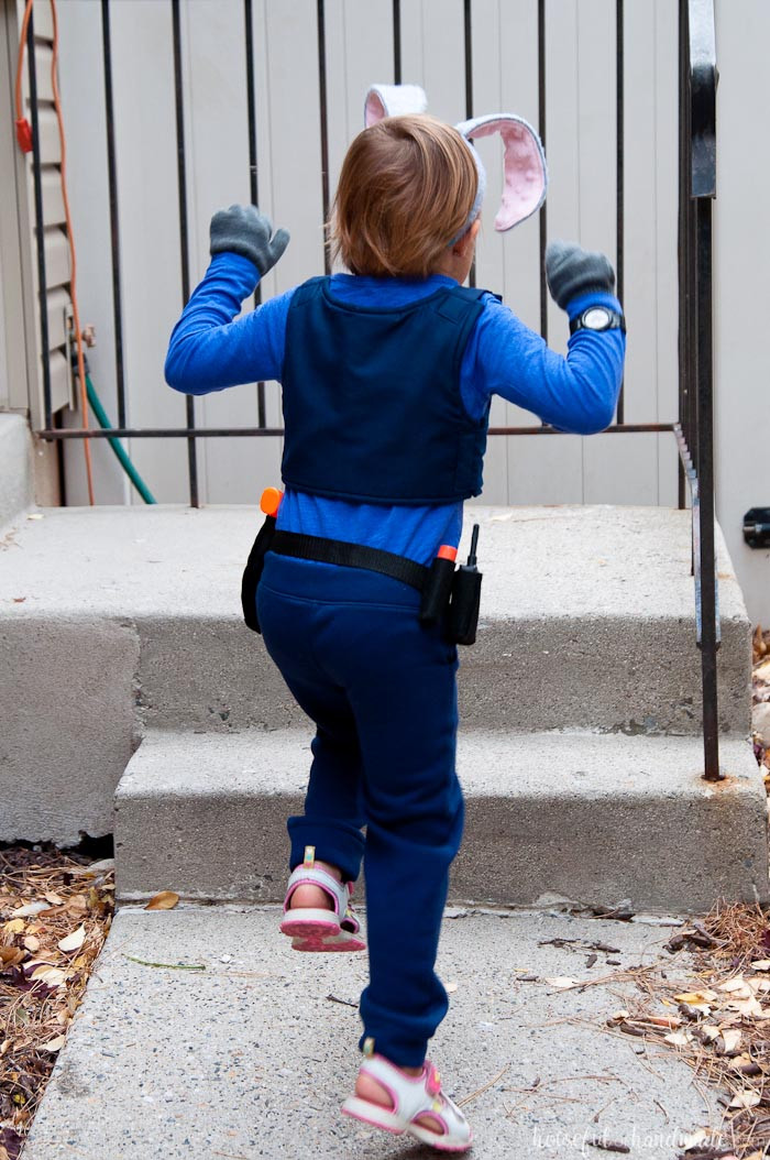 Best ideas about Judy Hopps Costume DIY
. Save or Pin ficer Judy Hopps Halloween Costume a Houseful of Handmade Now.