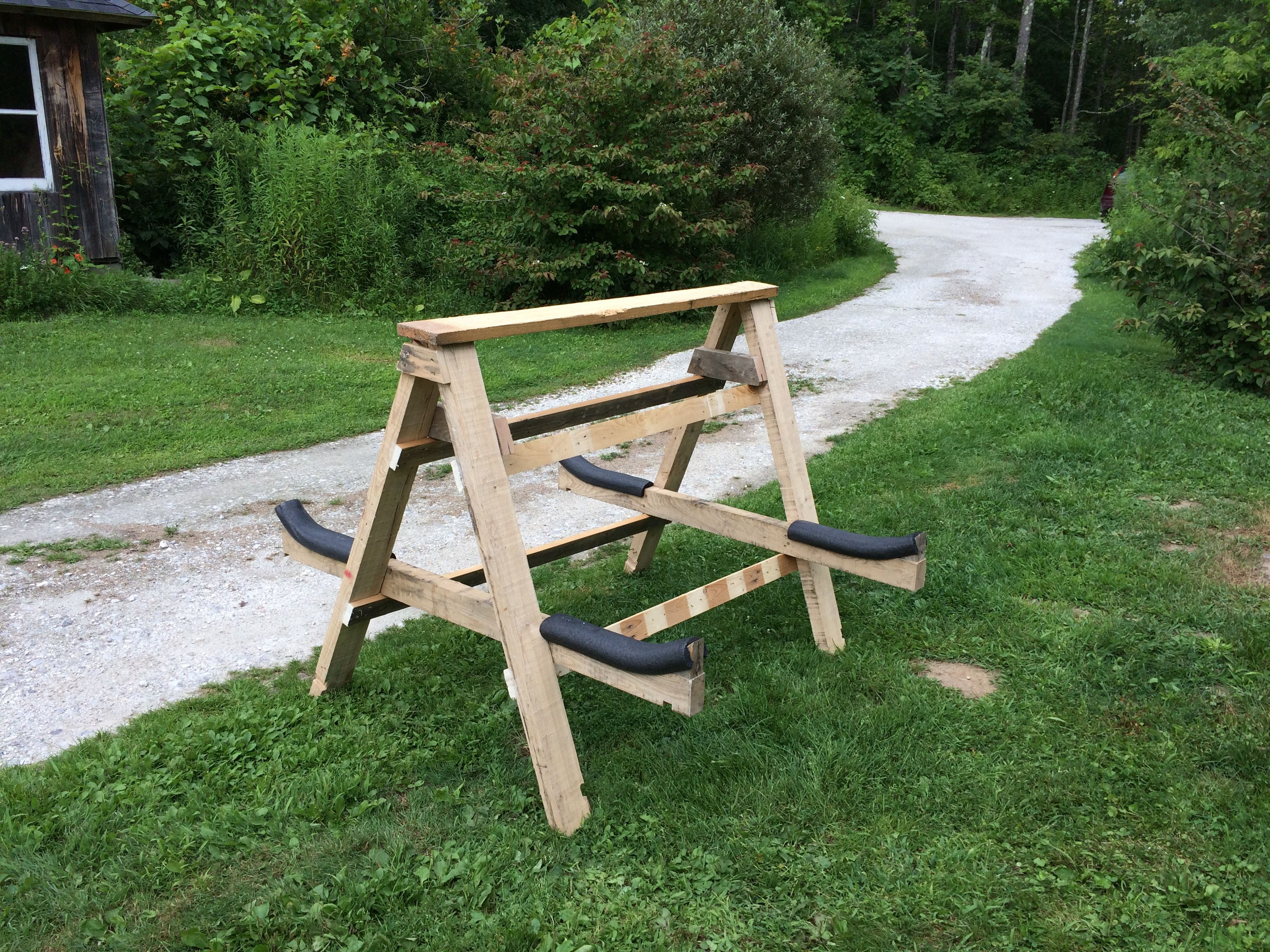 Best ideas about Kayak Storage Racks DIY
. Save or Pin DIY Kayak Storage Rack All you need are some 2x4 s I used Now.