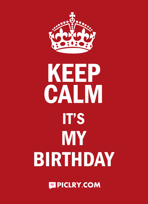 It s my birthday картинки