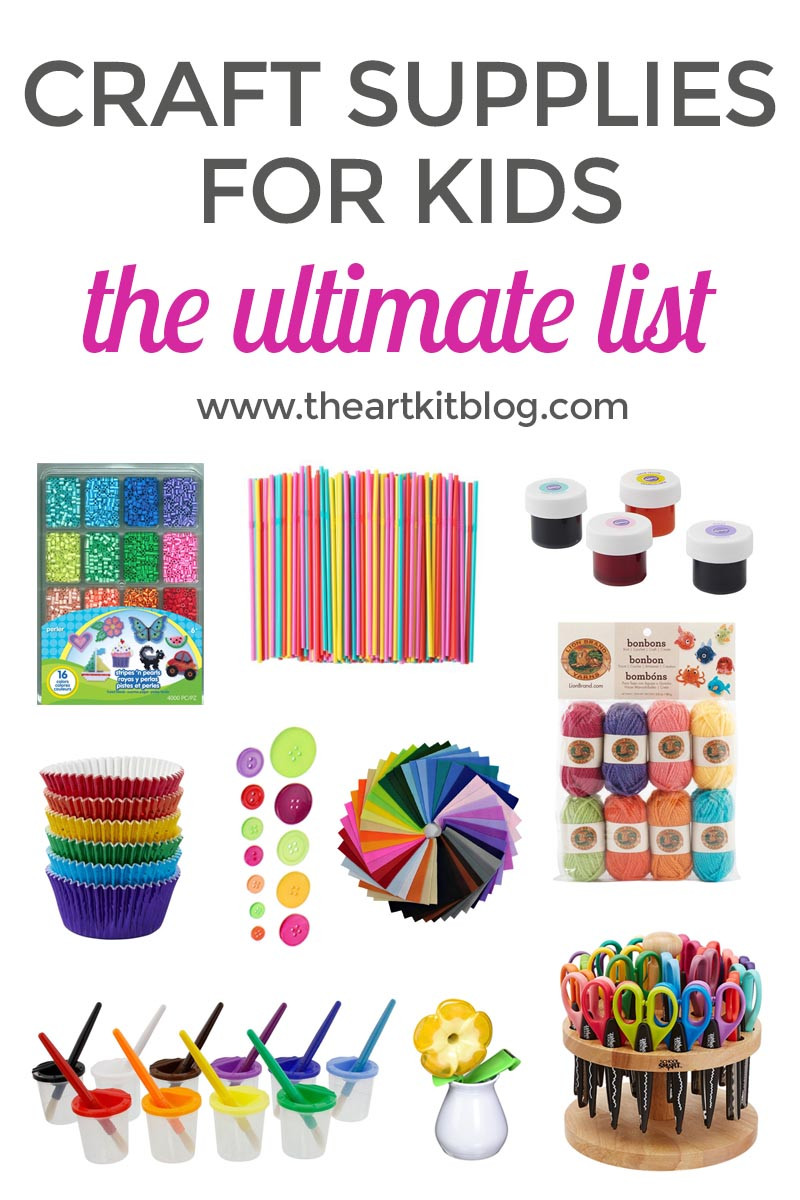 Best ideas about Kids Crafting Supplies
. Save or Pin The Ultimate List of Arts and Crafts Supplies for Kids Now.