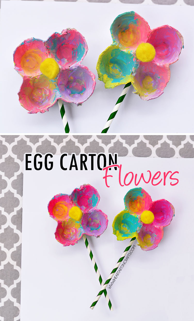 Best ideas about Kids Crafts To Make
. Save or Pin Egg Carton Flowers I Heart Arts n Crafts Now.