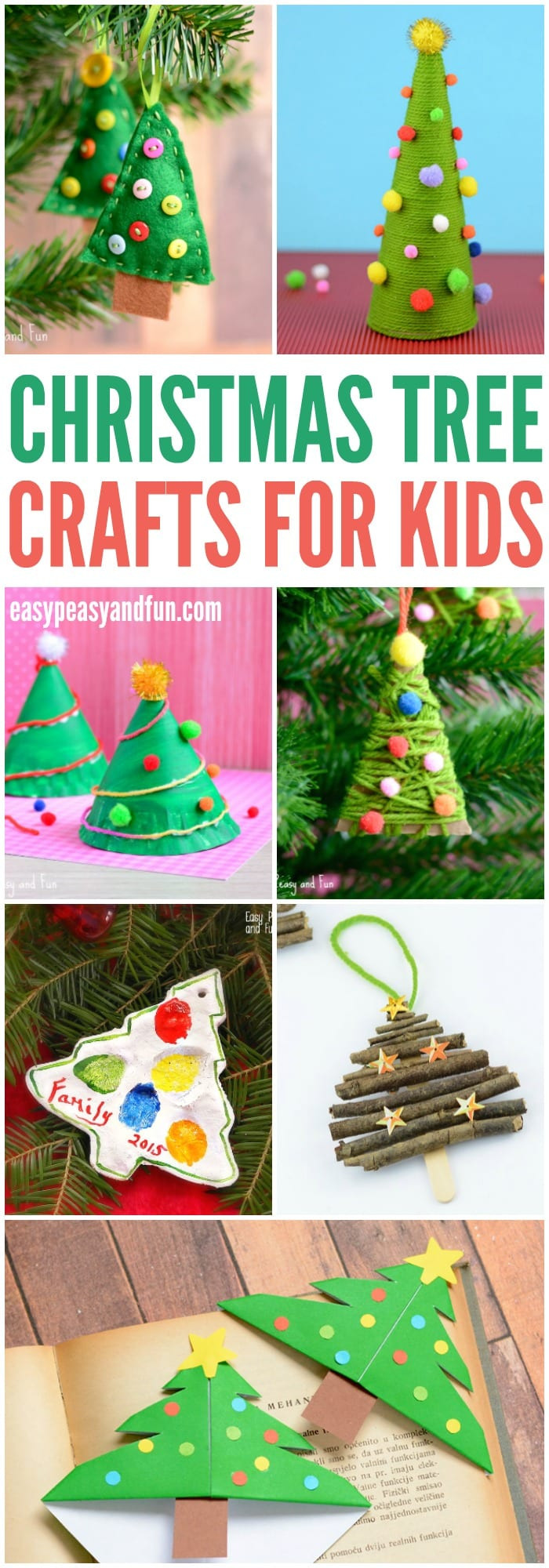 Best ideas about Kids Crafts To Make
. Save or Pin Christmas Tree Crafts for Kids Easy Peasy and Fun Now.