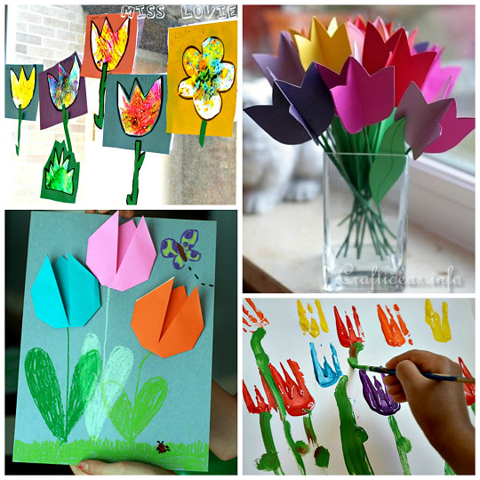 Best ideas about Kids Crafts To Make
. Save or Pin Beautiful Tulip Crafts that Kids Can Make Crafty Morning Now.