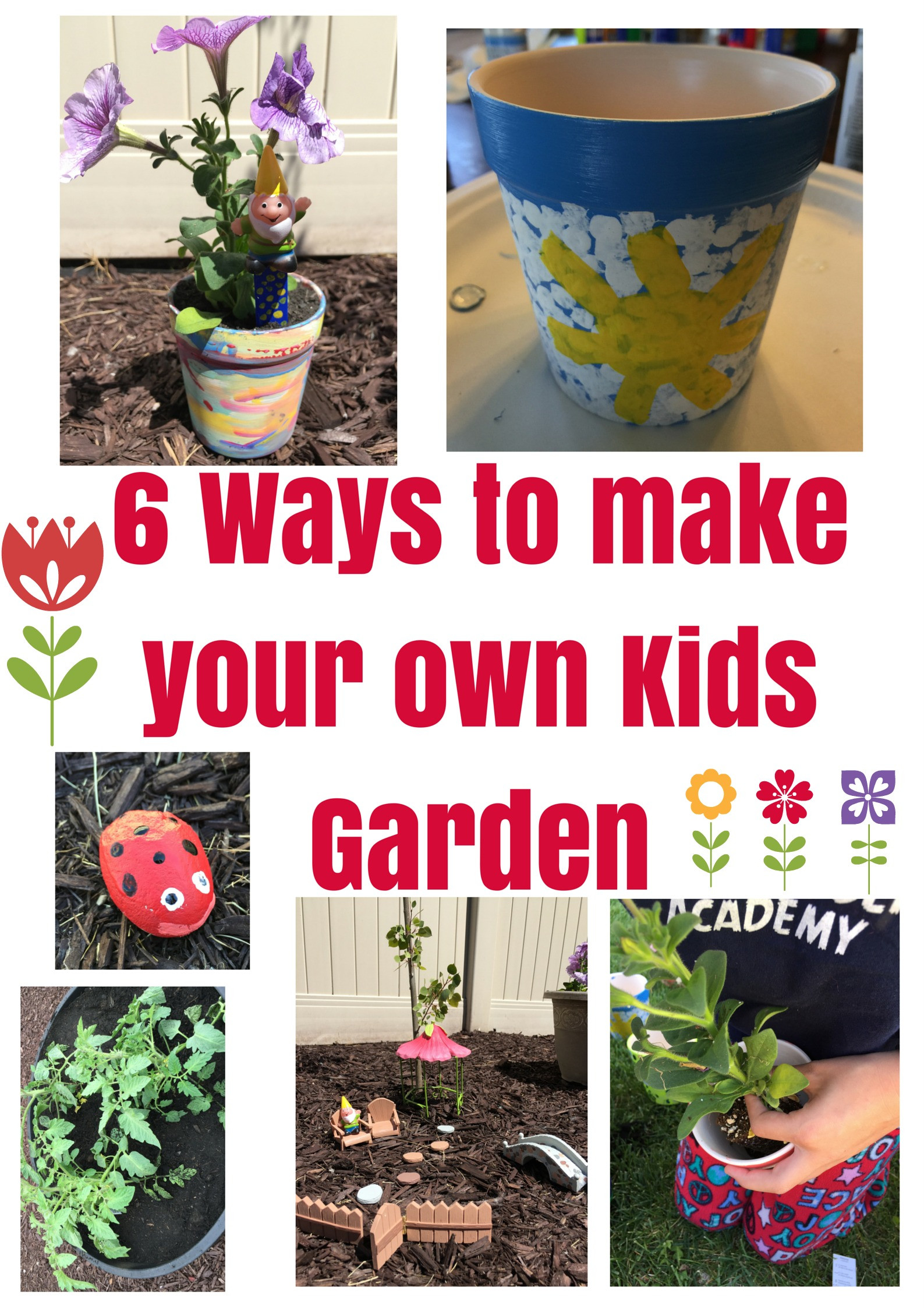 Best ideas about Kids Make Your Own
. Save or Pin 6 Ways to make your own Kids Garden A Sparkle of Genius Now.