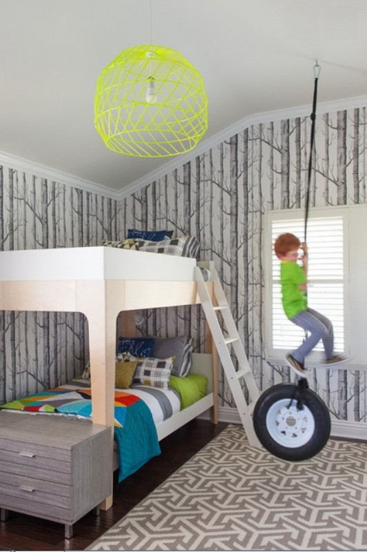 Best ideas about Kids Room Wallpaper
. Save or Pin 41 Awesome Kids Rooms With Wallpapers Now.