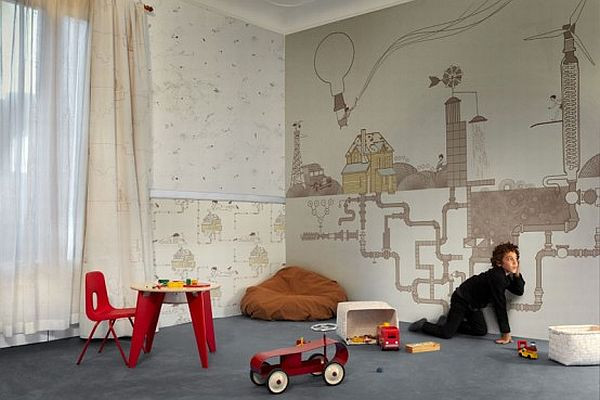 Best ideas about Kids Room Wallpaper
. Save or Pin Wallpaper for the Kids Room by Tres Tintas Barcelona Now.