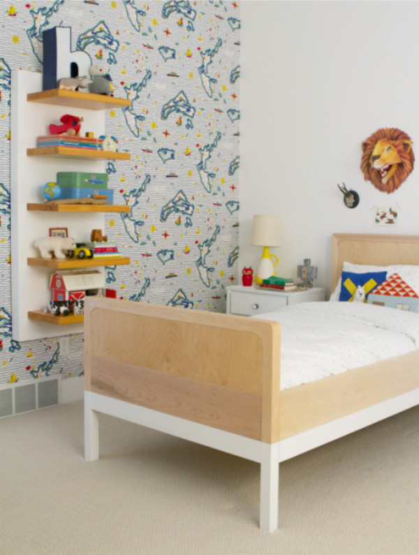 Best ideas about Kids Room Wallpaper
. Save or Pin 41 Awesome Kids Rooms With Wallpapers Now.