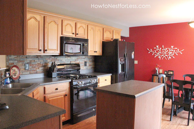 Best ideas about Kitchen Accent Wall
. Save or Pin Kitchen Makeover Plan How to Nest for Less™ Now.