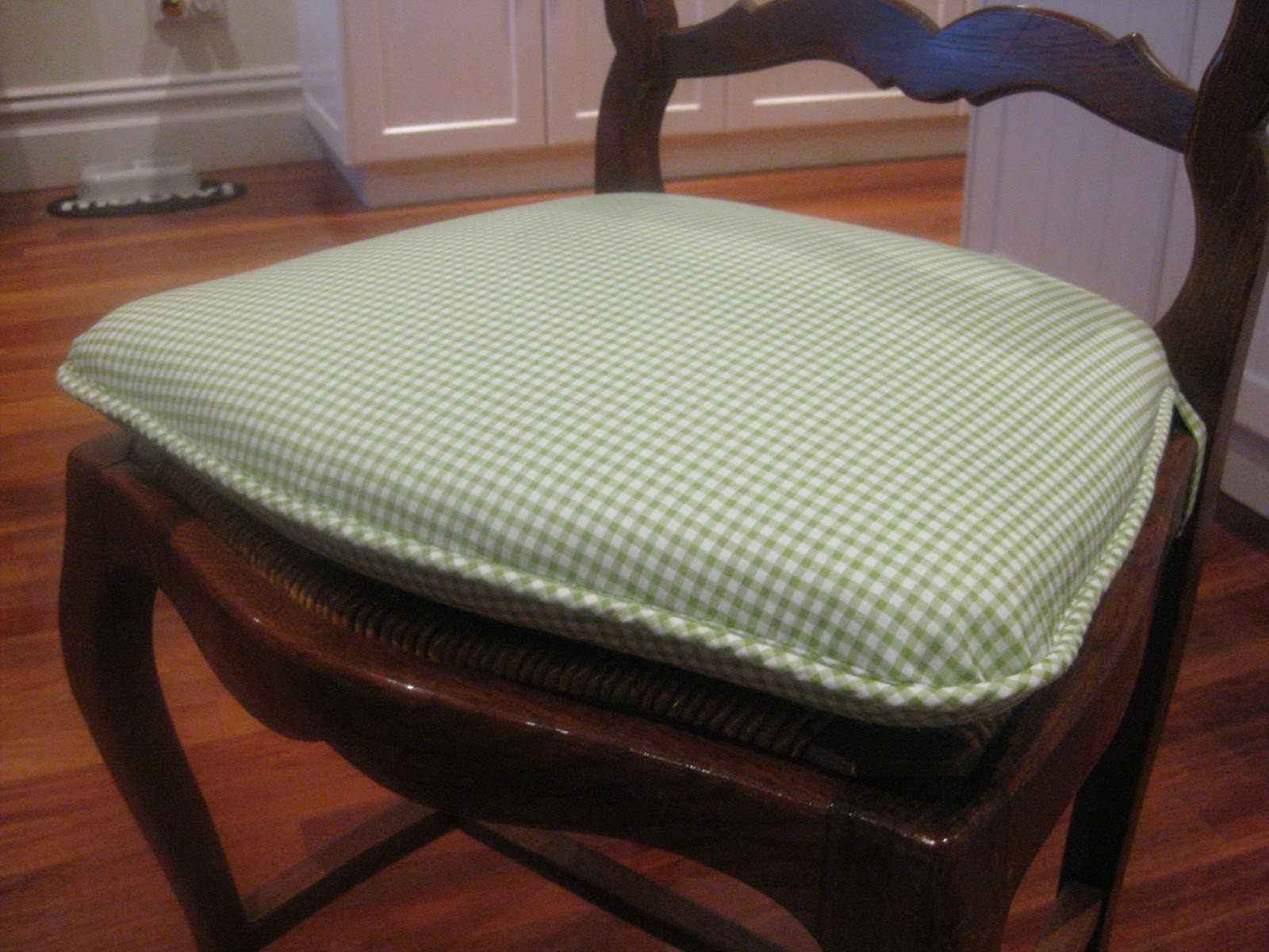 Best ideas about Kitchen Chair Cushions
. Save or Pin GINGHAM CHAIR CUSHION – Chair Pads & Cushions Now.